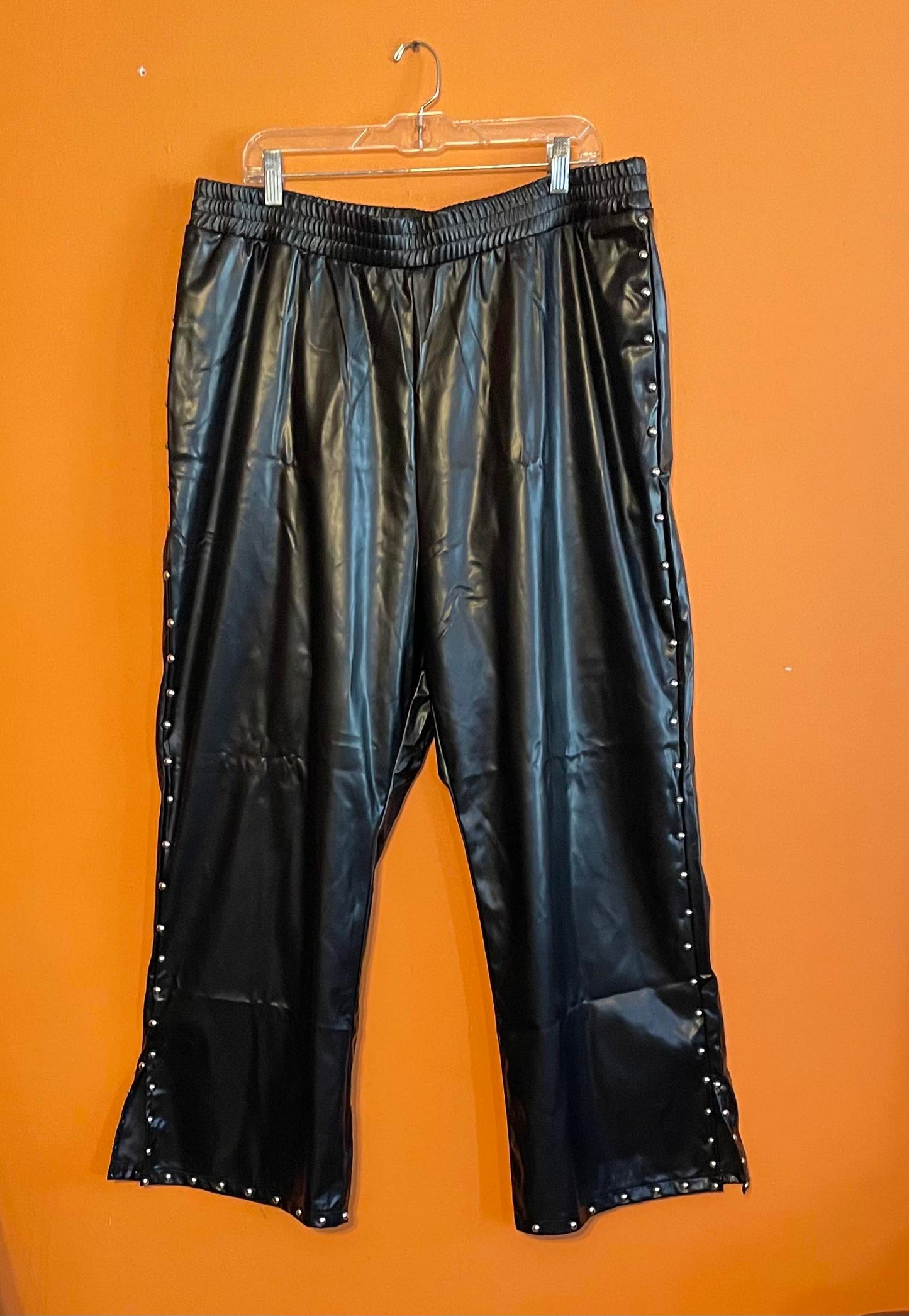 Black Sheer Pants - 2XL