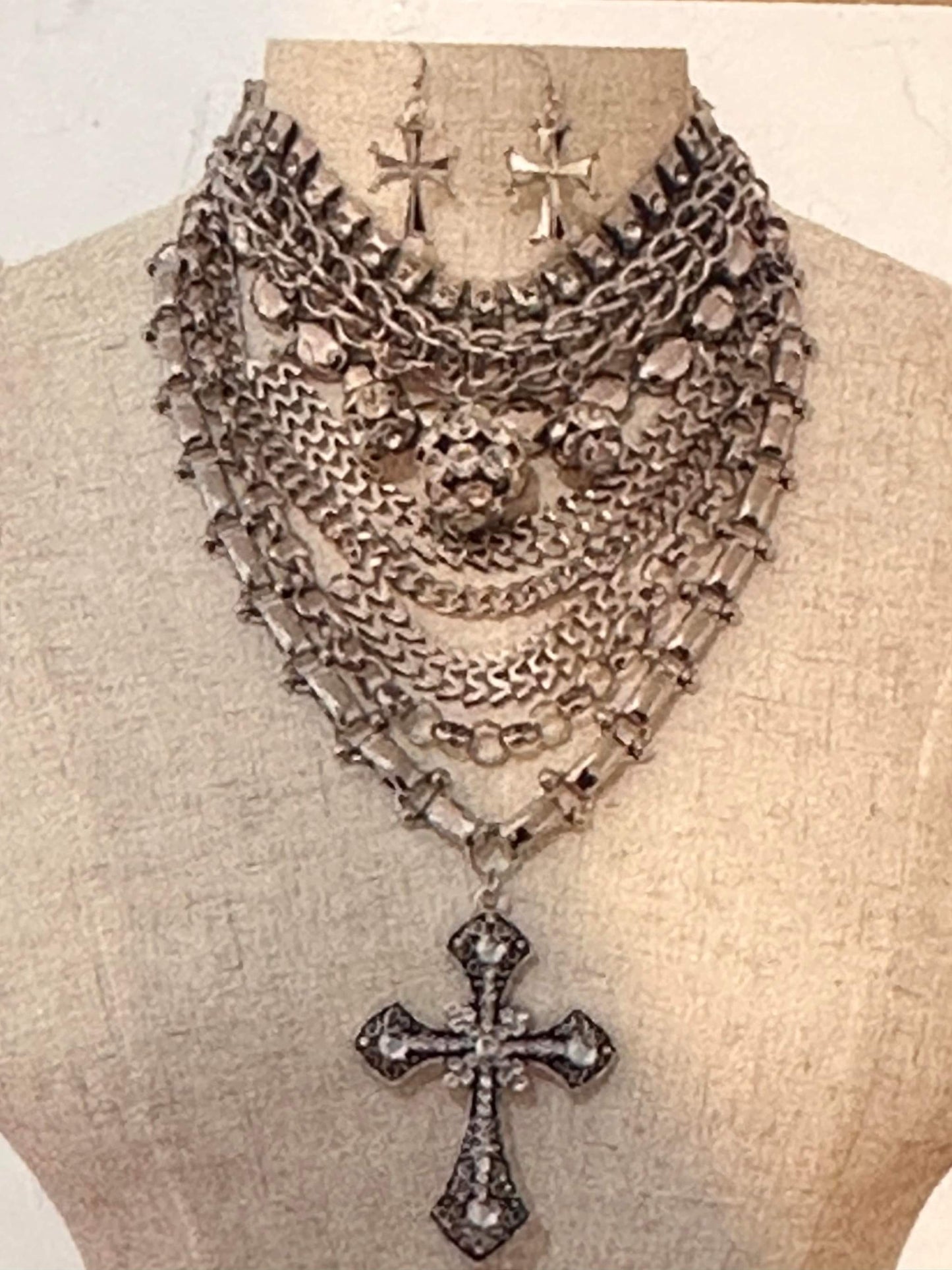 Faithful Stacks: Cross Necklace